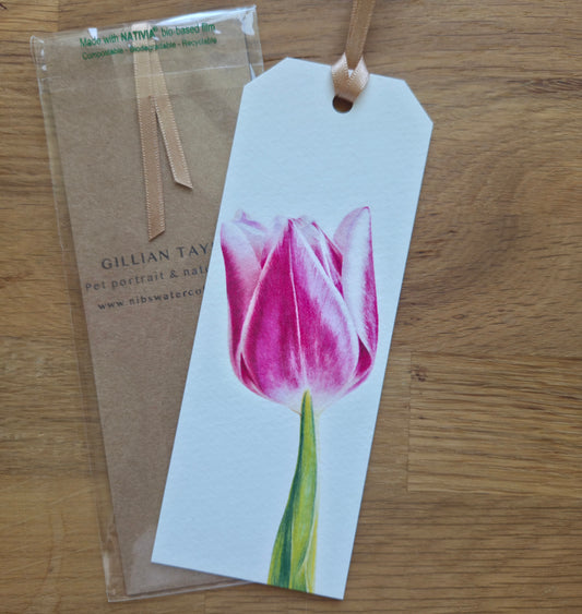 Art print bookmark: Tulip