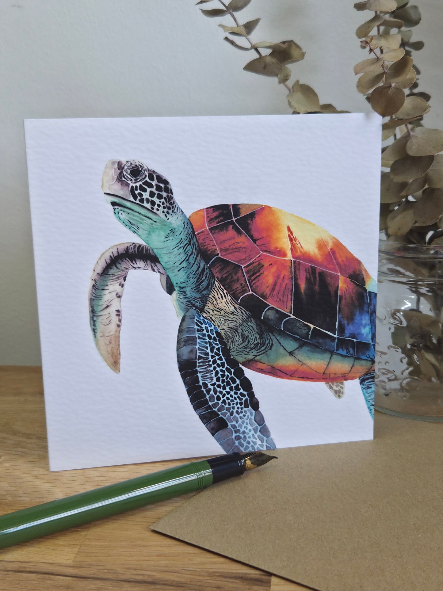 Turtle Greetings Card