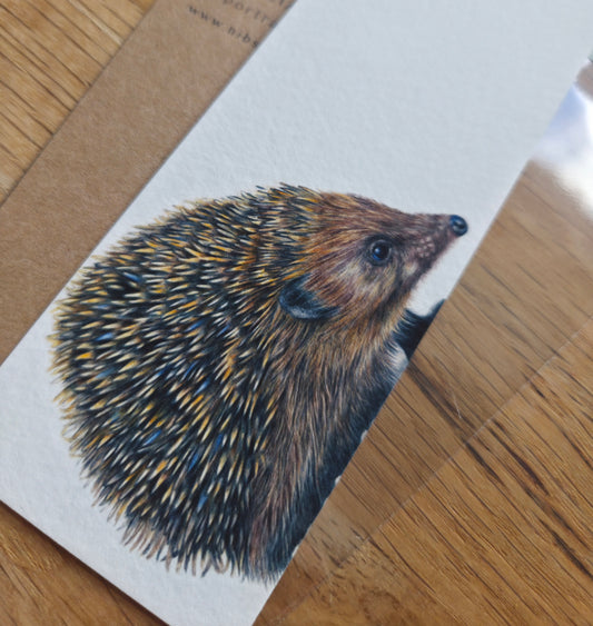 Art print bookmark: Hedgehog
