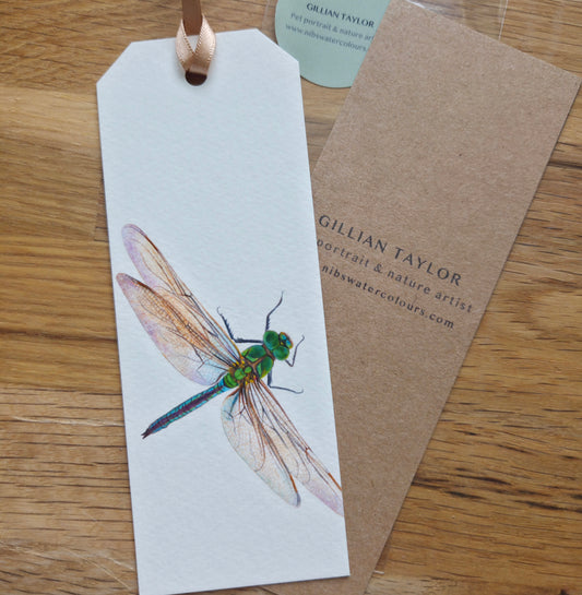 Art print bookmark: Dragonfly