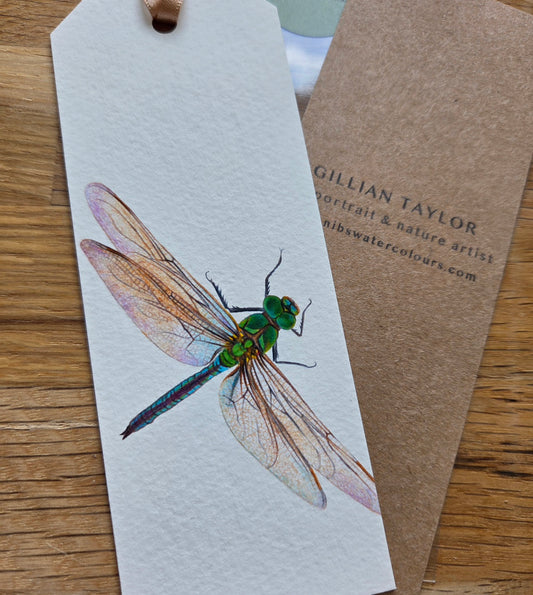 Art print bookmark: Dragonfly