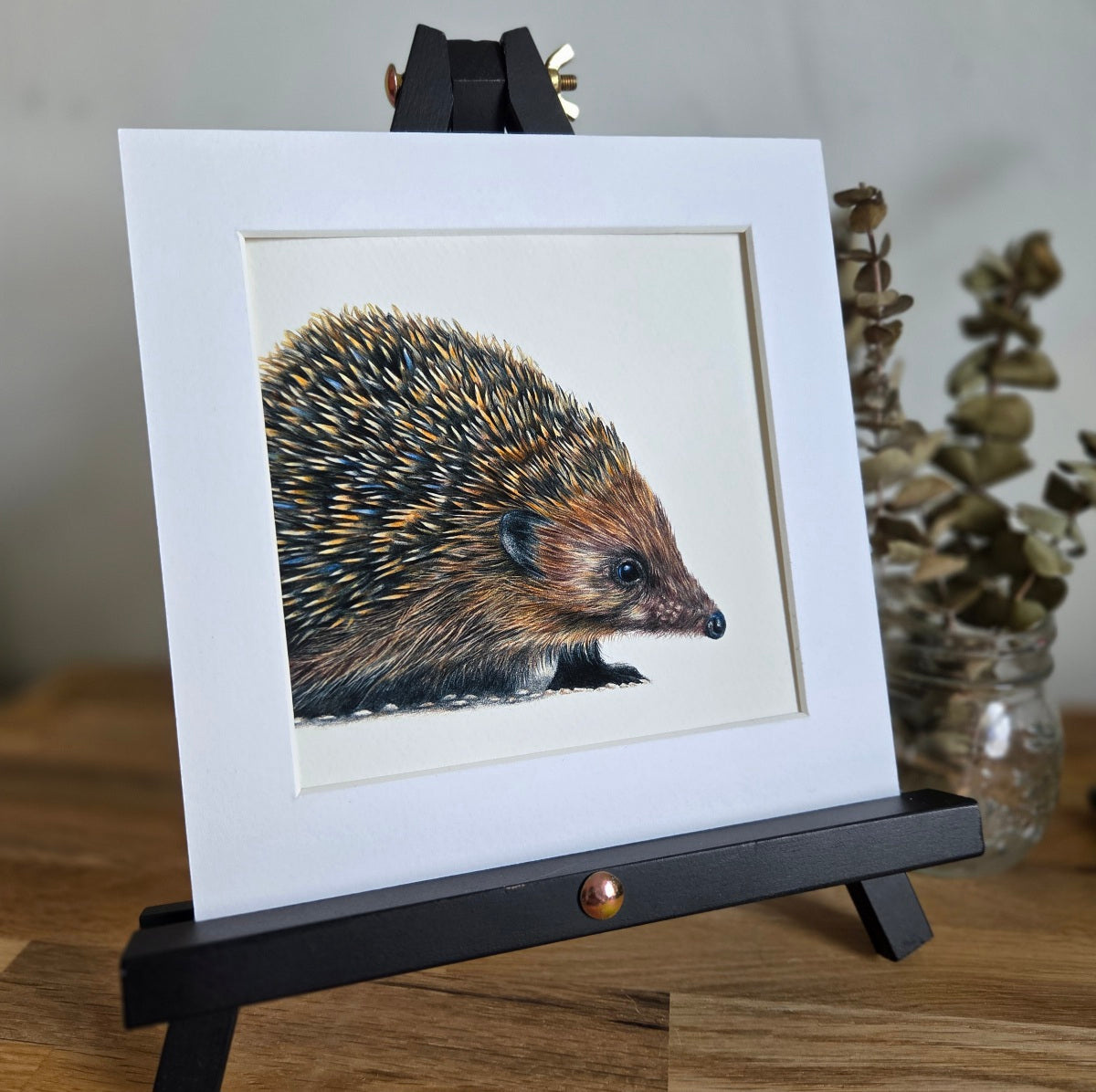 Hedgehog mini Art Print