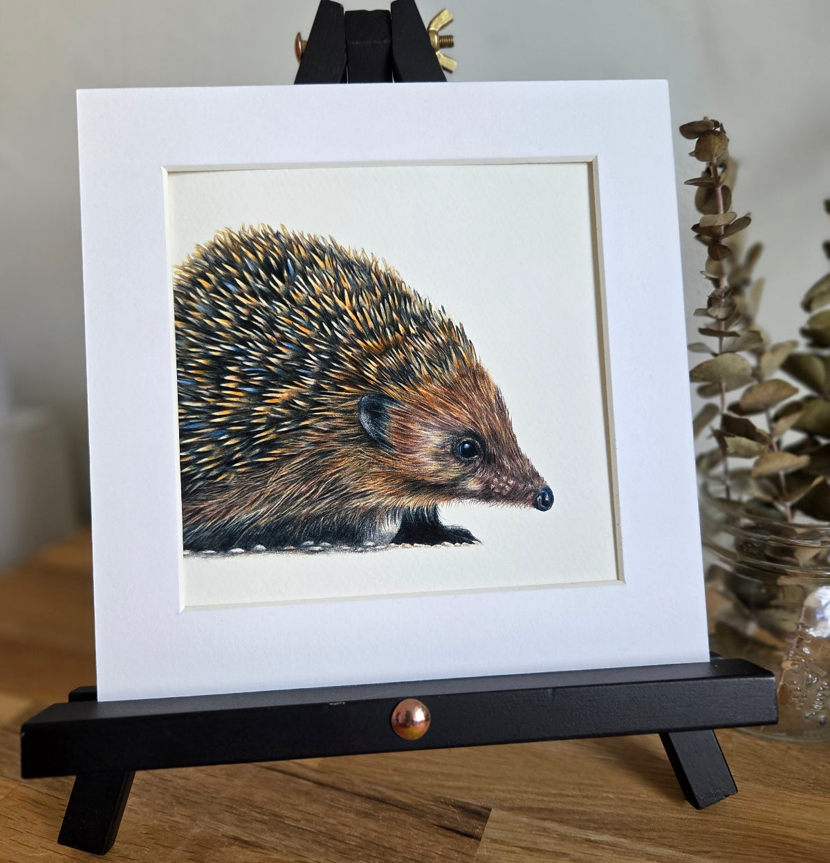 Hedgehog mini Art Print