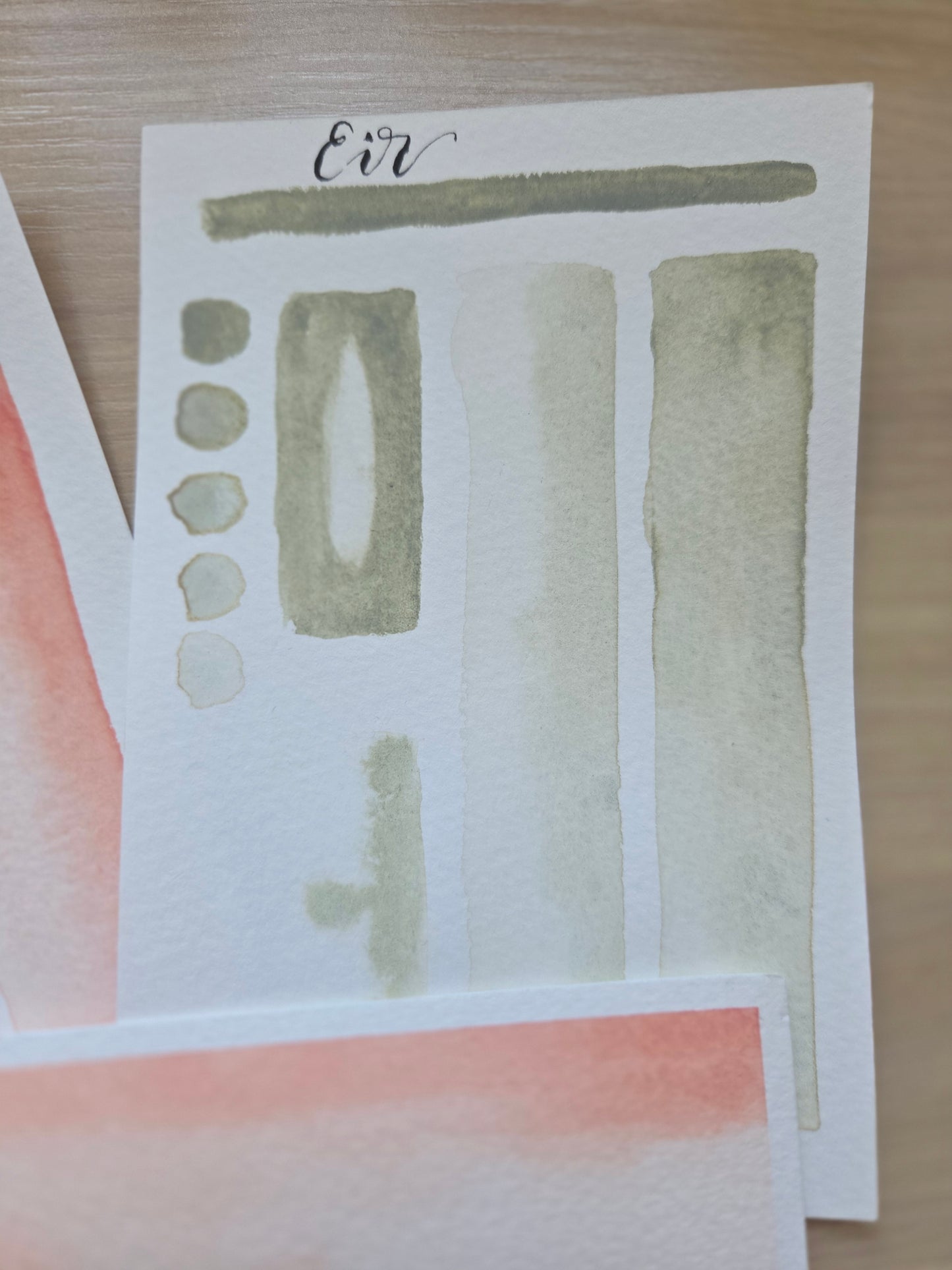 Handmade vegan watercolour paint | Previous Paint Club Paint | Eir | Sage Green