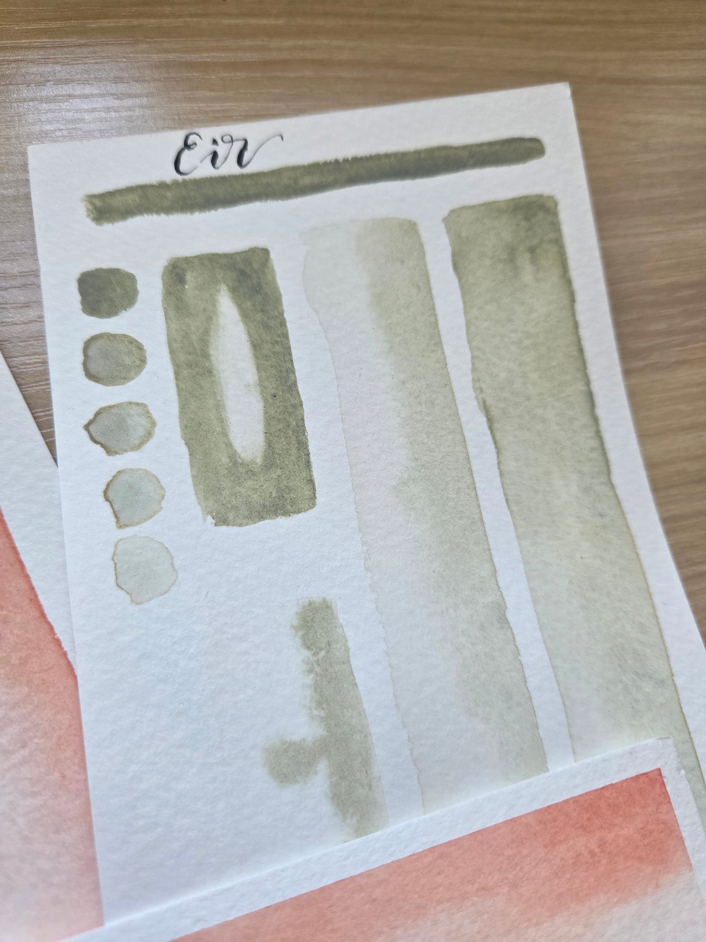 Handmade vegan watercolour paint | Previous Paint Club Paint | Eir | Sage Green