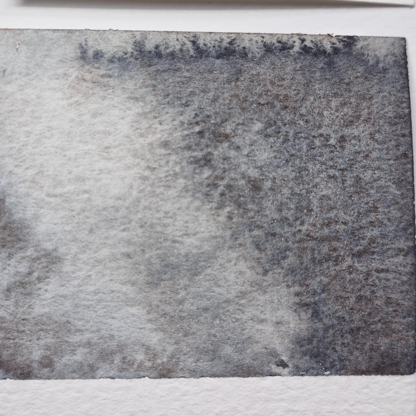 Handmade watercolour paint | granulating - Black/blue | Nib's Grey (Payne's grey alternative) | gift for artist